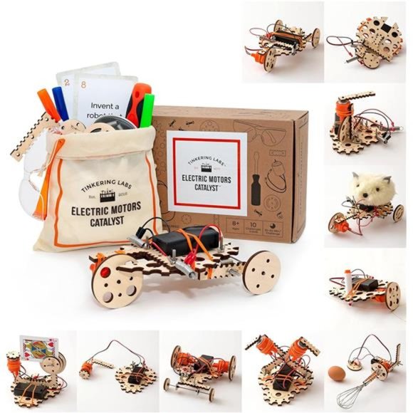 Robotics Engineering Kit | 50+ Parts | 10+ STEM Projects For Kids 8-12 - Picture 2 of 6